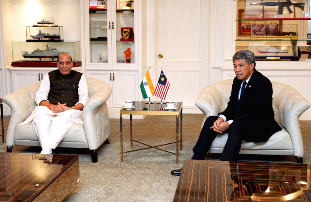 Defence Minister Rajnath Singh & Malaysian PM