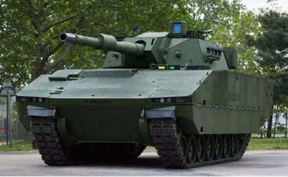 Indian Army 350 Zorawar light tanks